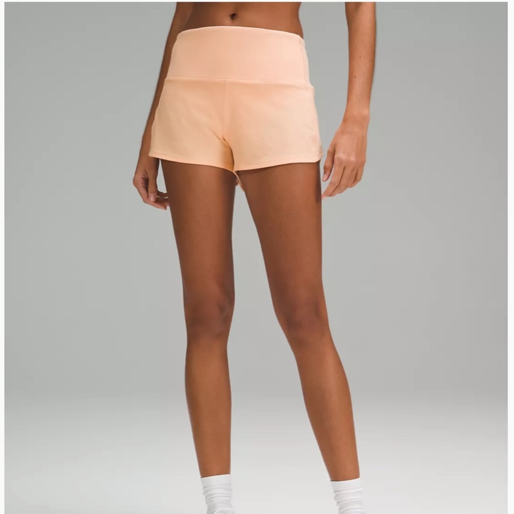 Lululemon High Rise Speed-Up Shorts